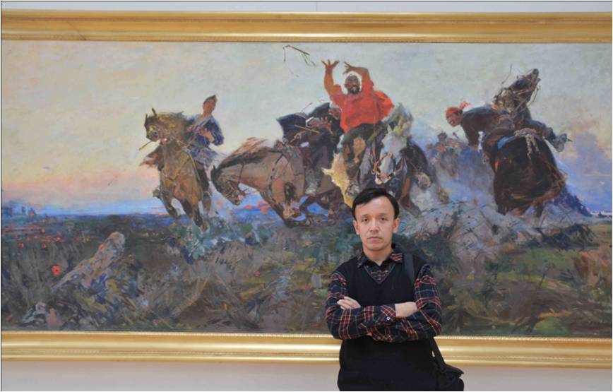 我校新疆少数民族特培学员举办哈萨克族民俗文化展(图)